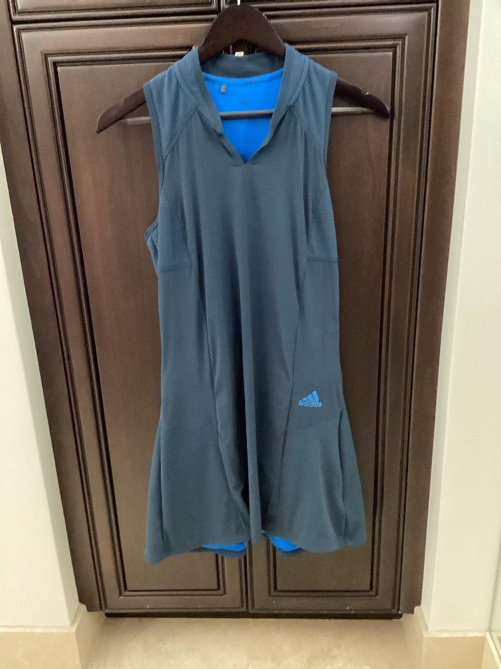 Adidas size small sport dress with shorts.